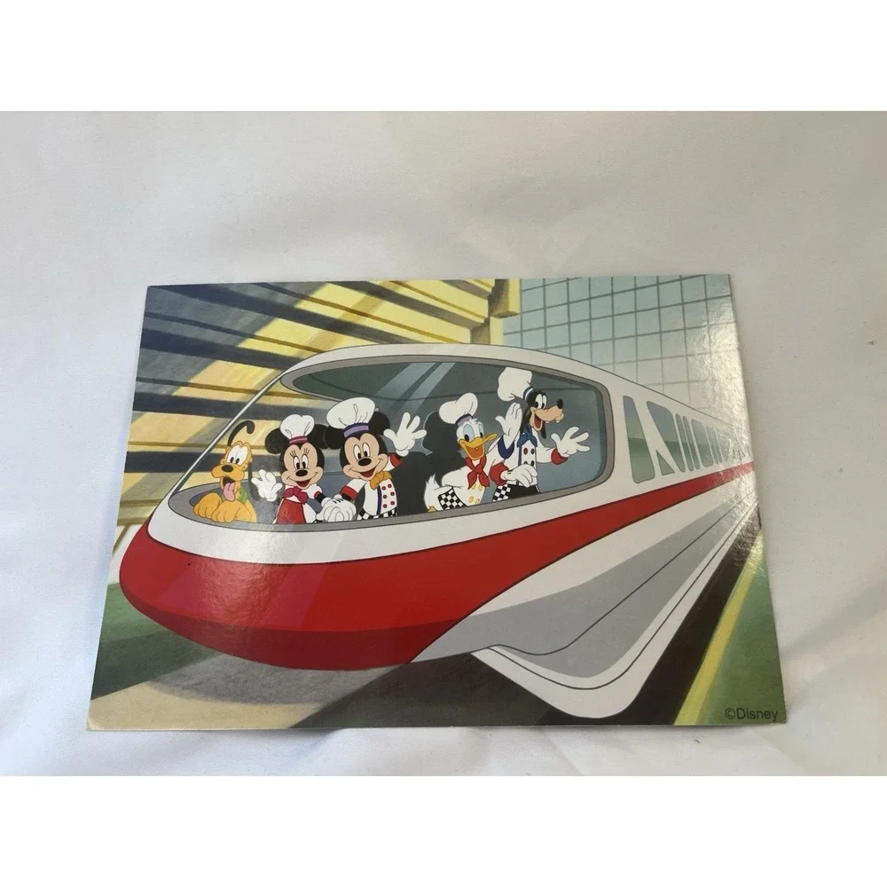 Disney‎ Autograph Card Lot Mickey Halloween EPCOT Chef Mickey Signed